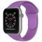 Apple Watch 38/40/41 mm Silikon Armband (M/L) Lila