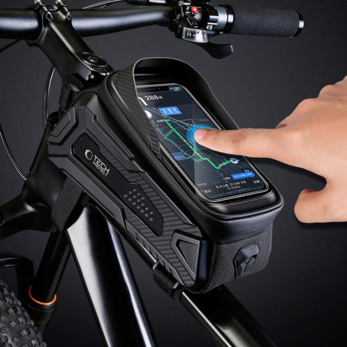 Bild 4, Tech-Protect Universal Cykelfäste För Mobil (L) Svart