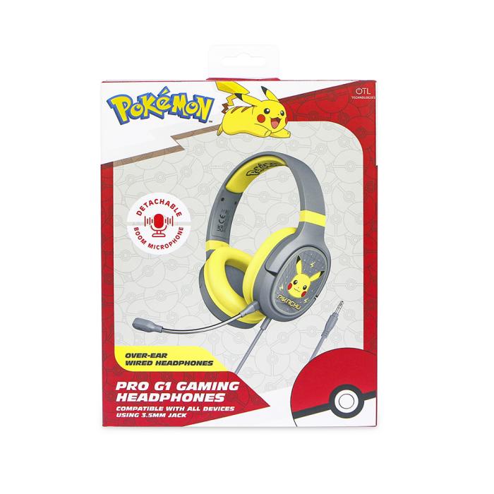 Bild 2, Pokemon Pikachu Gaming-Headset Over Ear Bom-mikrofon