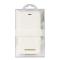 ONSALA iPhone 6/7/8 Plus 2in1 Magnet Fodral / Skal Saffiano White