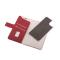 ONSALA iPhone 12 / 12 Pro 2in1 Magnet Fodral / Skal Saffiano Red