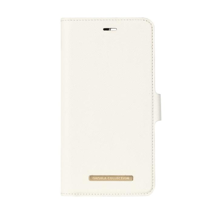 Bild 1, ONSALA iPhone 6/7/8 Plus 2in1 Magnet Fodral / Skal Saffiano White