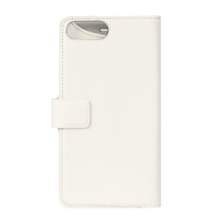 Bild 4, ONSALA iPhone 6/7/8 Plus 2in1 Magnet Fodral / Skal Saffiano White