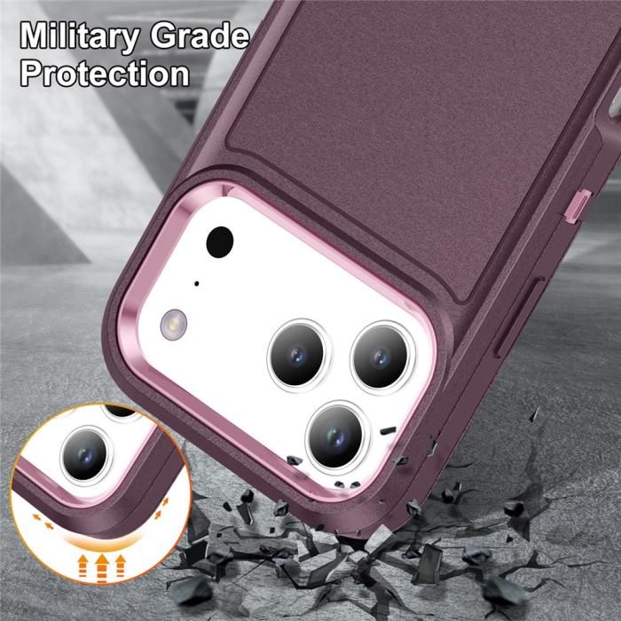 Bild 6, iPhone 17 Pro Max Skal Extreme Shockproof Hybrid Lila