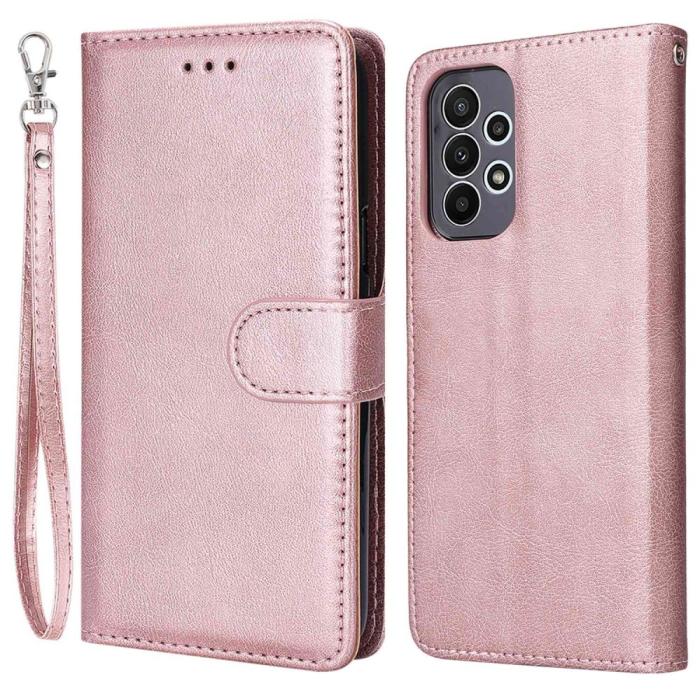 Bild 1, Samsung Galaxy A23 5G 2in1 Magnet/Plånboksfodral Roséguld