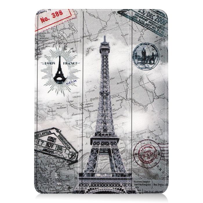 Bild 2, iPad Air 2025-2020 Fodral Tri-Fold Eiffeltornet