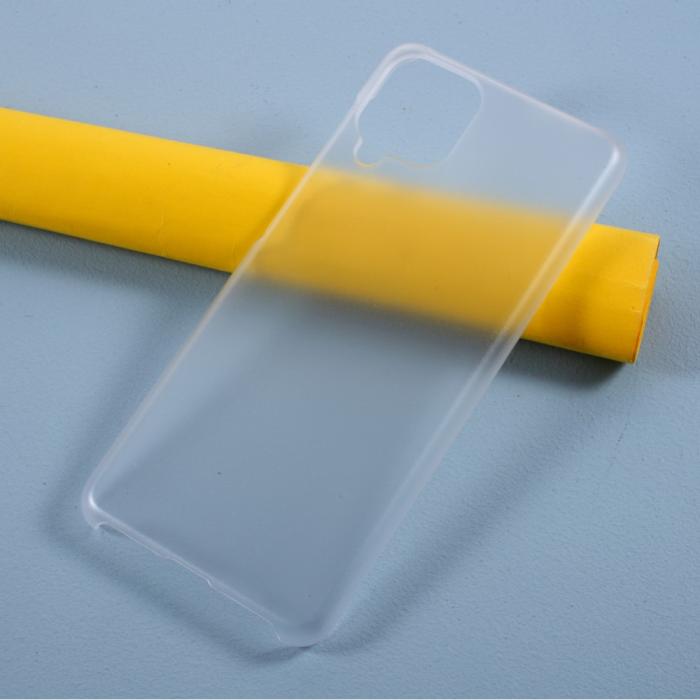 Bild 2, Samsung Galaxy A12 - Gummi Touch Skal - Transparent