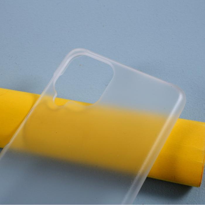 Bild 3, Samsung Galaxy A12 - Gummi Touch Skal - Transparent