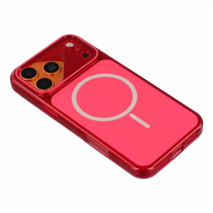 Bild 3, iPhone 18 Pro Max/17 Pro Max Skal MagSafe Reptåligt Röd