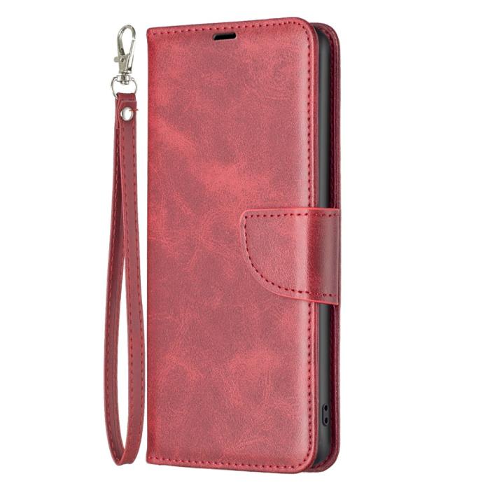 Bild 5, Samsung Galaxy A34 5G Fodral Solid Shark Läder Röd