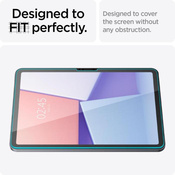 Bild 3, Spigen iPad Air 11 2025 / 2024 Skärmskydd GLAS.tR 