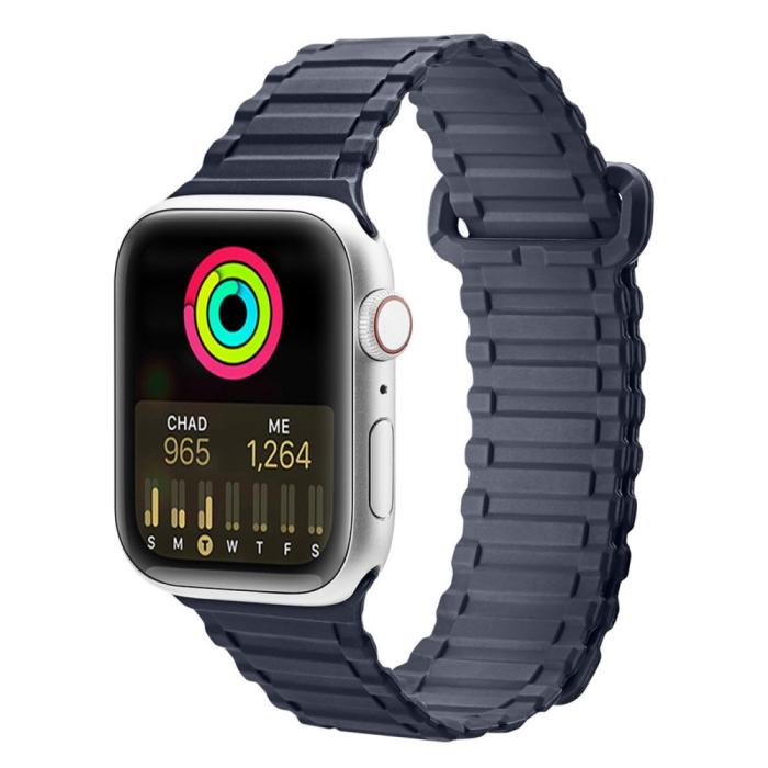 Bild 2, DUX DUCIS Apple Watch 38/40/41 mm Armband Magnetisk Silikon