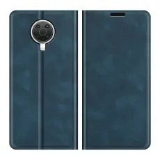 Nokia G10 / G20 Fodral Skin Touch Läder Blå