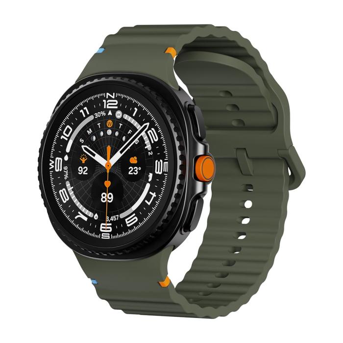 Bild 3, KALEBOL Galaxy Watch 8 46/44/40 mm Armband Wave