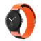 Google Pixel Watch / Watch 2 Armband Nylon Pro Orange/Svart