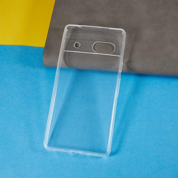 Bild 3, Google Pixel 7A Skal TPU Transparent