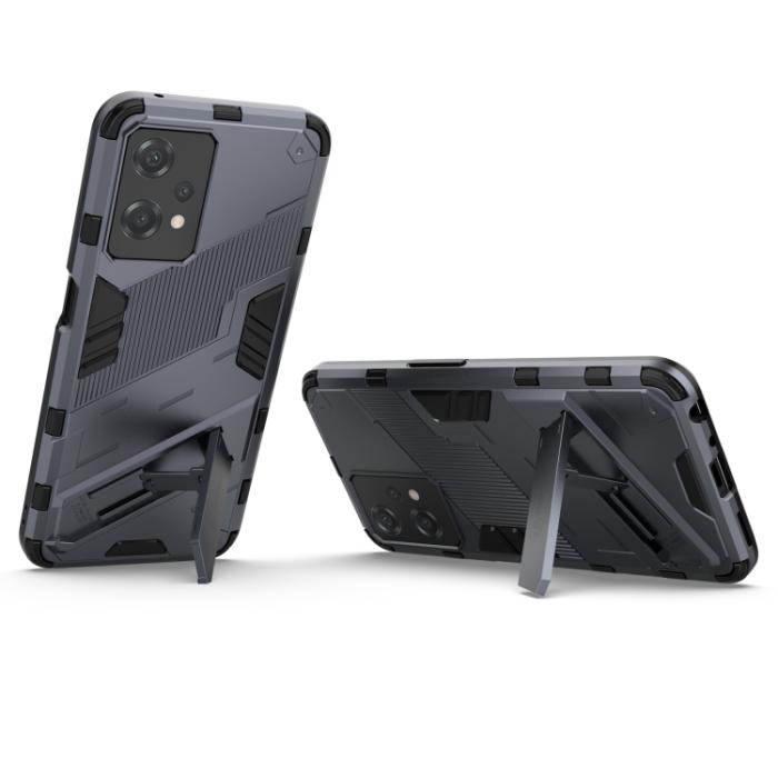 Bild 3, OnePlus Nord CE 2 Lite 5G Skal Hybrid Armor Kickstand Grå