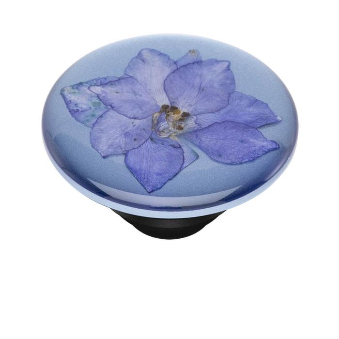 Bild 8, PopSockets Avtagbart Grip Ställfunktion Premium Pressed Flower Larkspur
