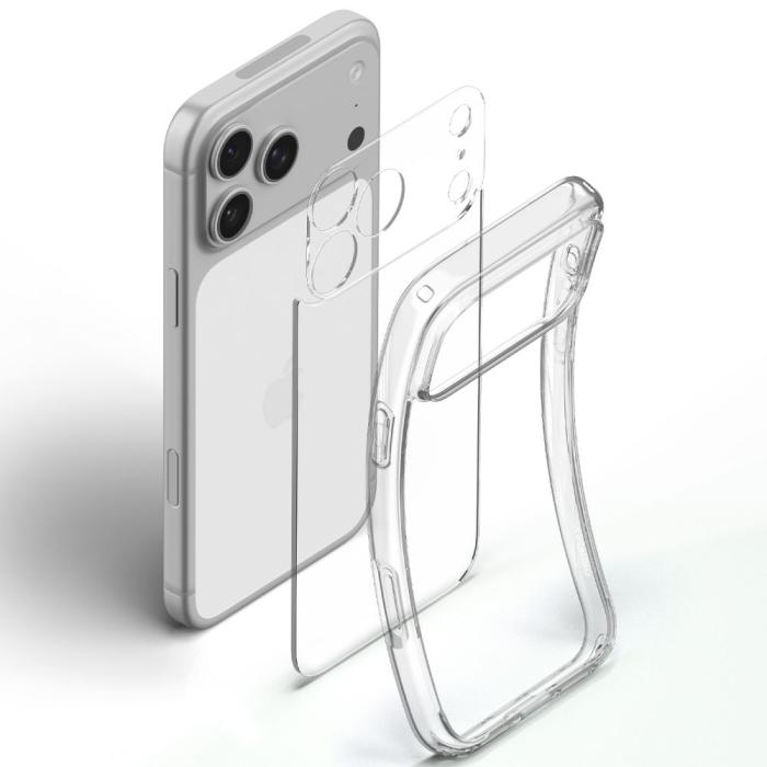 Bild 4, Spigen iPhone 18 Pro / 17 Pro Skal Ultra Hybrid Transparent