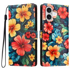 iPhone 17 / 18 Fodral Med Tryck Blommor