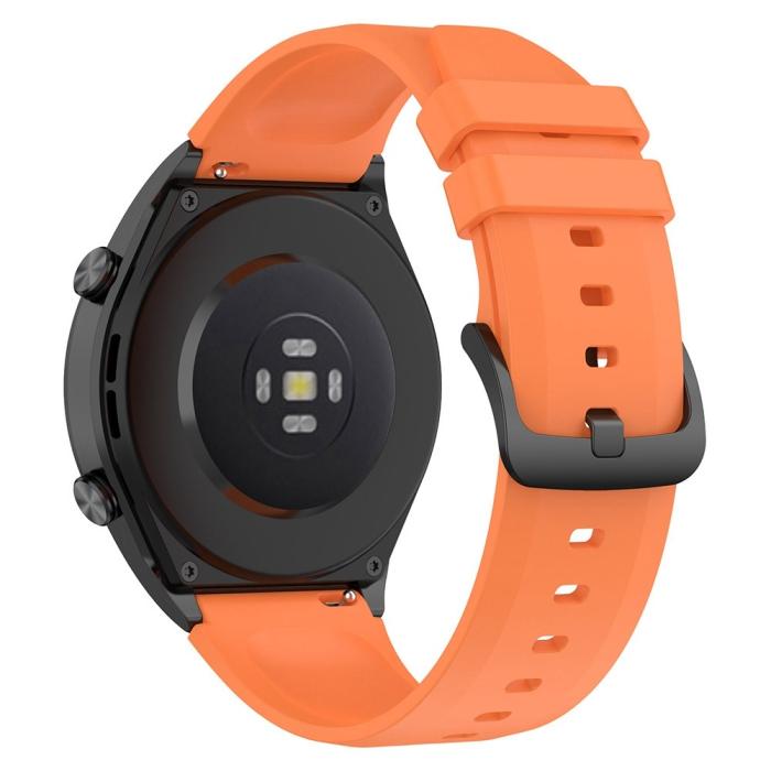 Bild 3, Silikon Armband Smartwatch (22 mm) Orange