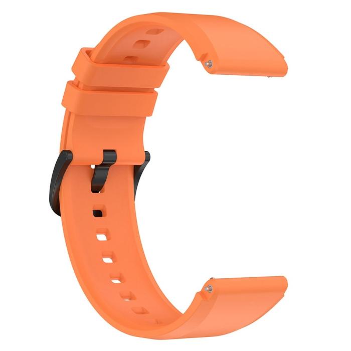 Bild 5, Silikon Armband Smartwatch (22 mm) Orange