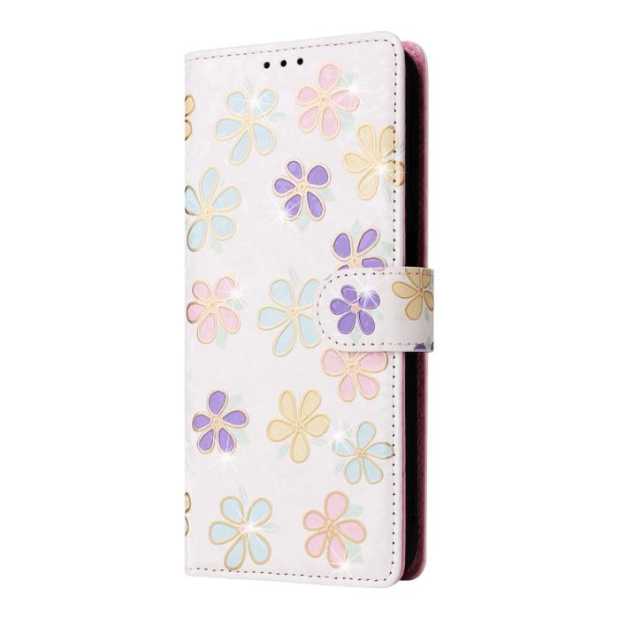 Bild 6, Samsung Galaxy A16 Fodral RFID Färgglada Blommor
