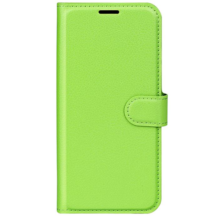 Bild 5, Samsung Galaxy S24 Ultra Fodral Läder Litchi Grön
