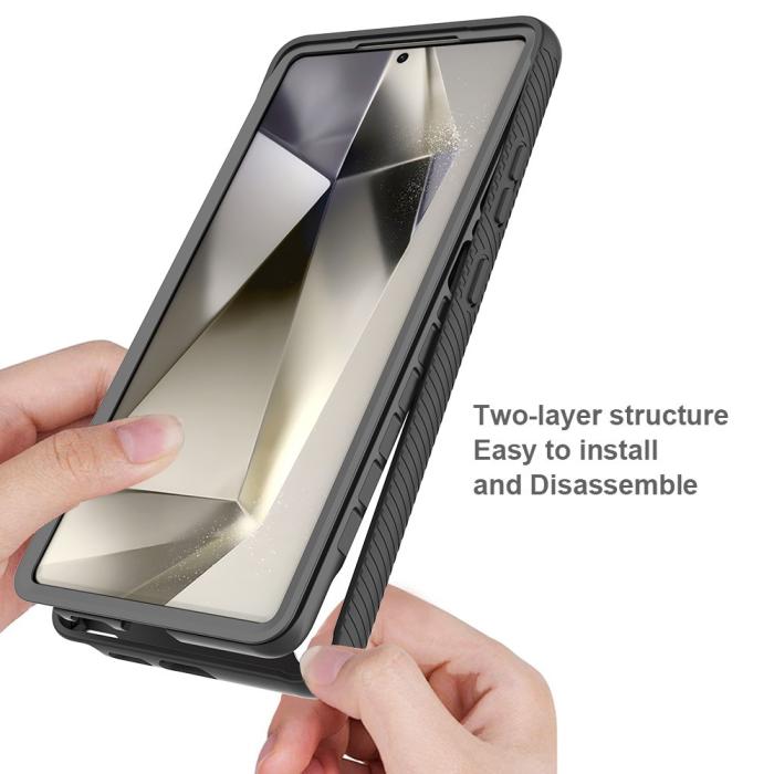 Bild 2, Samsung Galaxy S25 Ultra Skal 360 Hybrid Defense Svart