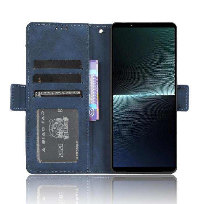 Bild 3, Sony Xperia 1 V Fodral Med Avtagbart Kortfodral Blå