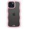 holdit iPhone 15 Plus / 14 Plus Skal Wavy Pink Transparent