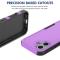 iPhone 16 Skal Extreme Shockproof Hybrid Lila