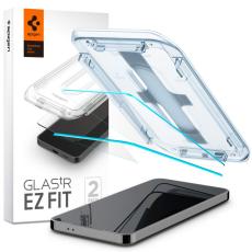 Spigen Galaxy S25 / S24 2-PACK GLAS.tR "Ez Fit" Skärmskydd