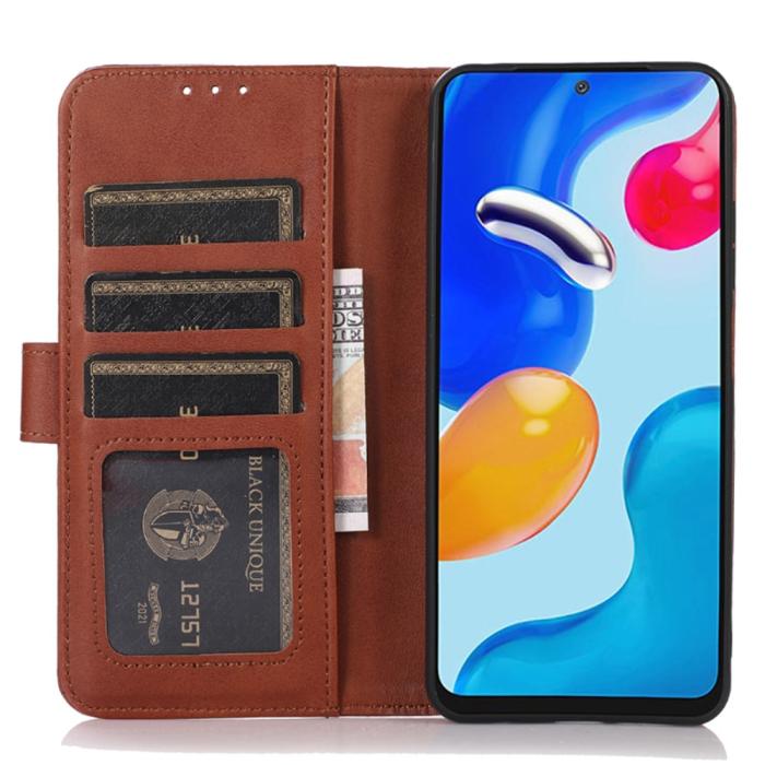 Bild 2, Samsung Galaxy A25 5G Fodral Läder Brun