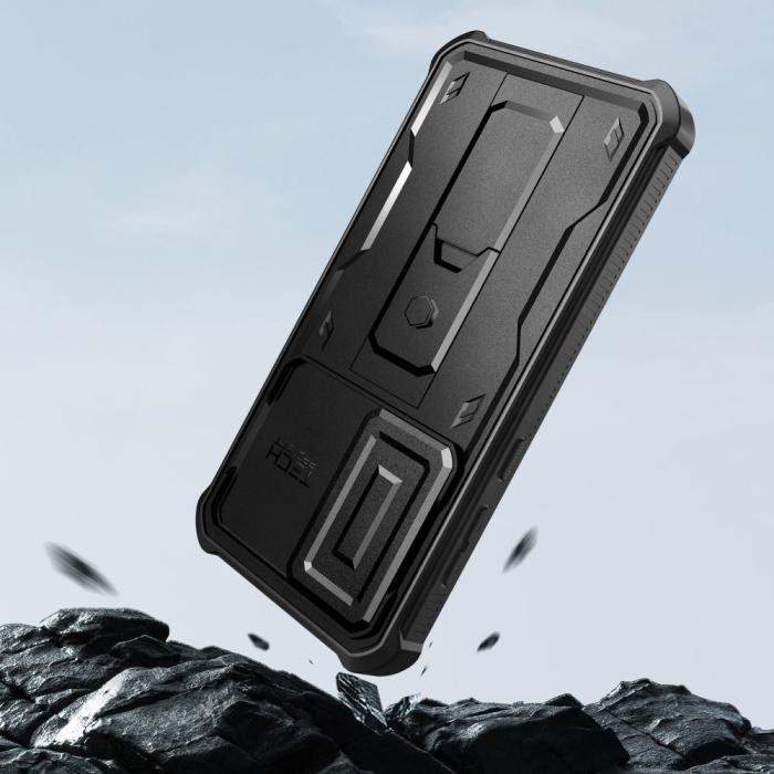 Bild 5, Tech-Protect Galaxy S25 Plus Skal Kevlar Cam+ Svart