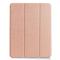 iPad Air 2020/2022/2024 Fodral Tri-Fold Litchi Roséguld