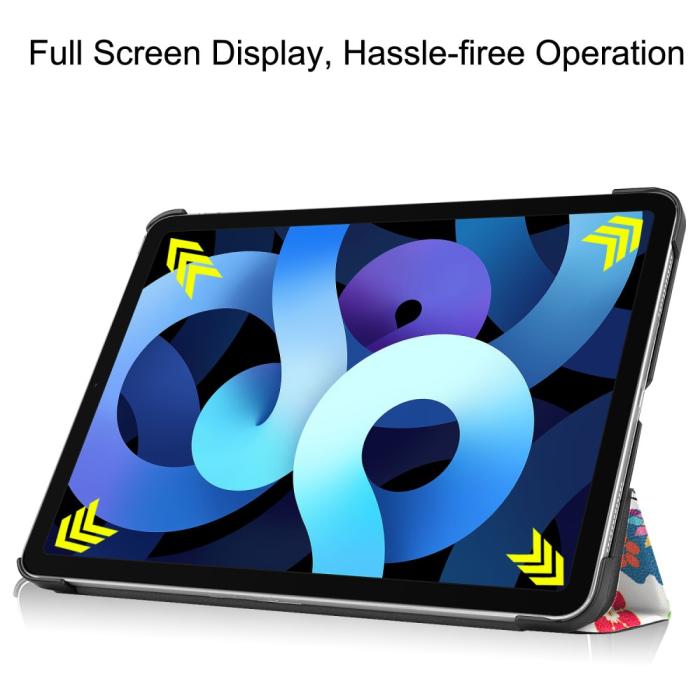 Bild 5, iPad Air 2025-2020 Fodral Tri-Fold Fjärilar