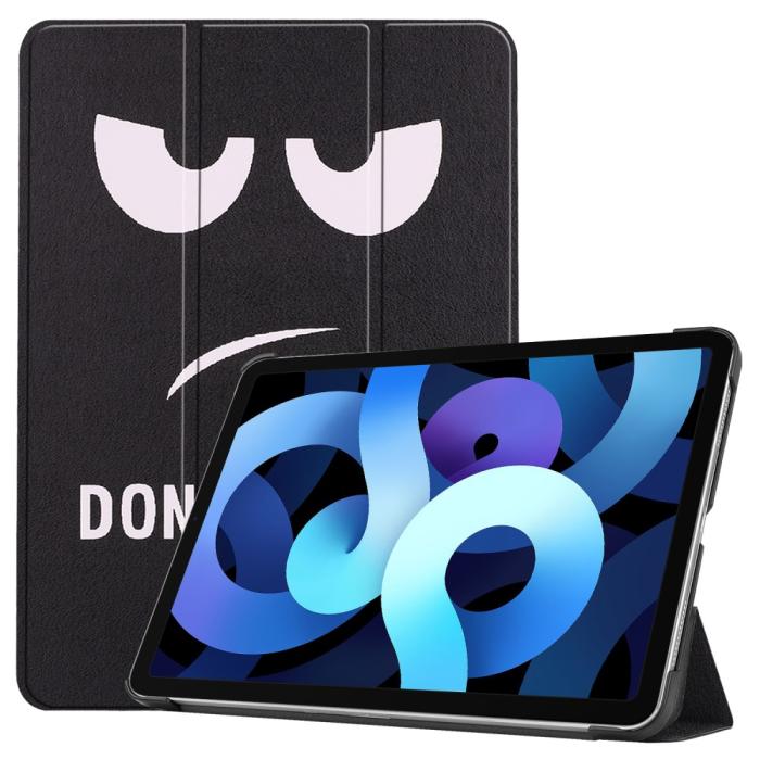 Bild 1, iPad Air 2025-2020 Fodral Tri-Fold Dont Touch Me