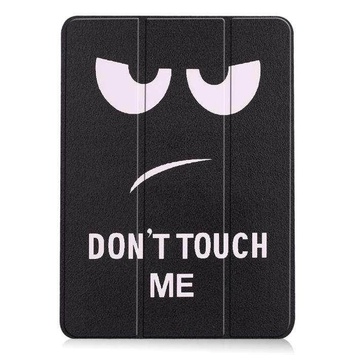 Bild 2, iPad Air 2025-2020 Fodral Tri-Fold Dont Touch Me