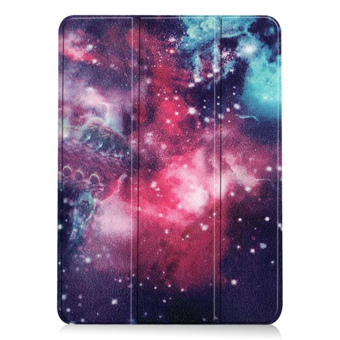 Bild 2, iPad Air 2025-2020 Fodral Tri-Fold Cosmic Space