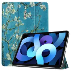 iPad Air 2025-2020 Fodral Tri-Fold Peach Blossom
