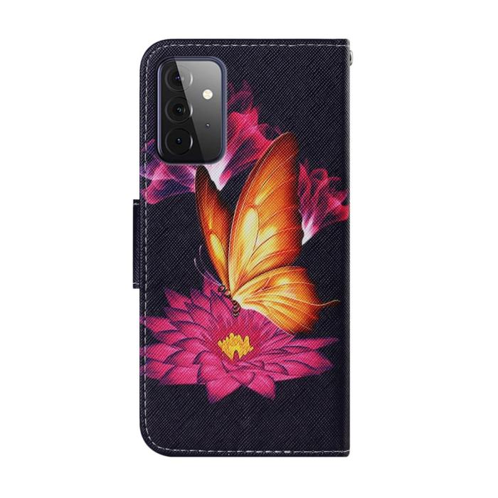 Bild 2, Samsung Galaxy A72 - Fodral Med Tryck - Fjäril