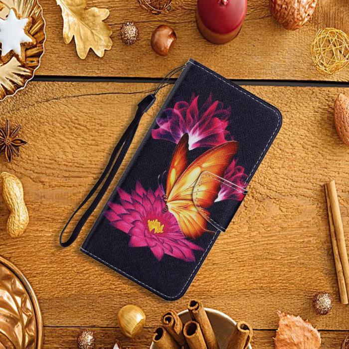 Bild 5, Samsung Galaxy A72 - Fodral Med Tryck - Fjäril