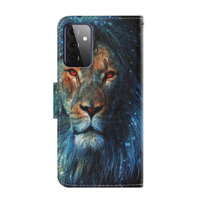 Bild 2, Samsung Galaxy A72 - Fodral Med Tryck - Lejon