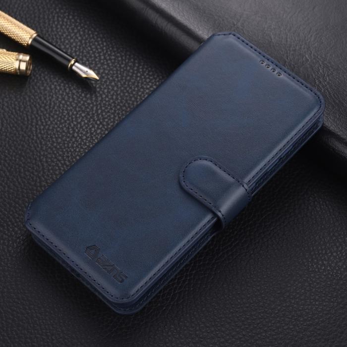 Bild 5, Samsung Galaxy A72 - AZNS Läder Fodral - Blå
