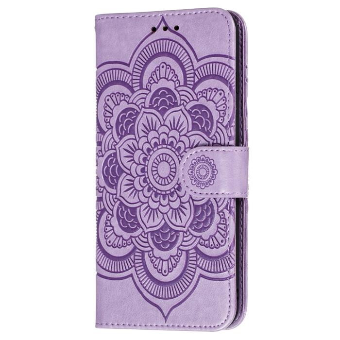 Bild 2, Samsung Galaxy A22 5G - Mandala Plånboksfodral - Lila