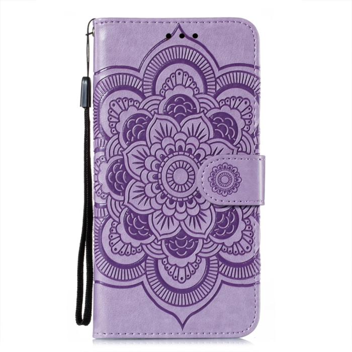Bild 3, Samsung Galaxy A22 5G - Mandala Plånboksfodral - Lila