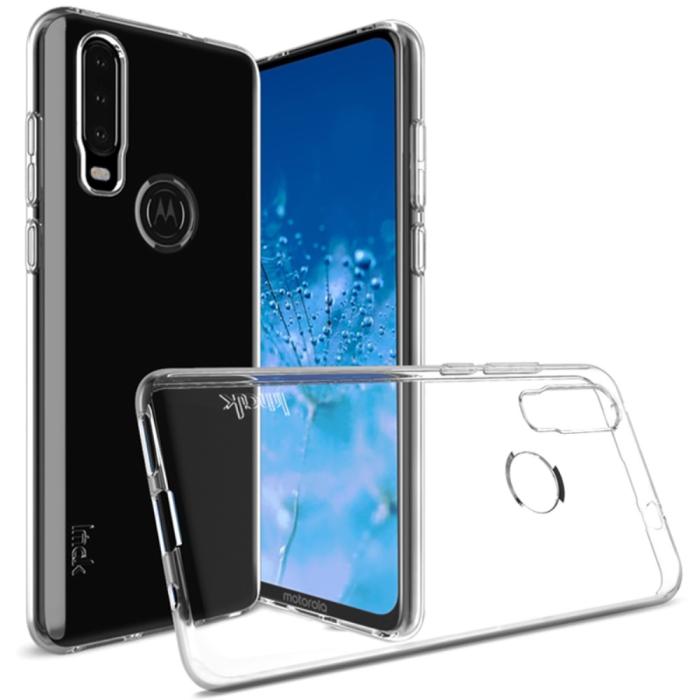 Bild 1, Motorola One Action - IMAK TPU skal - Transparent