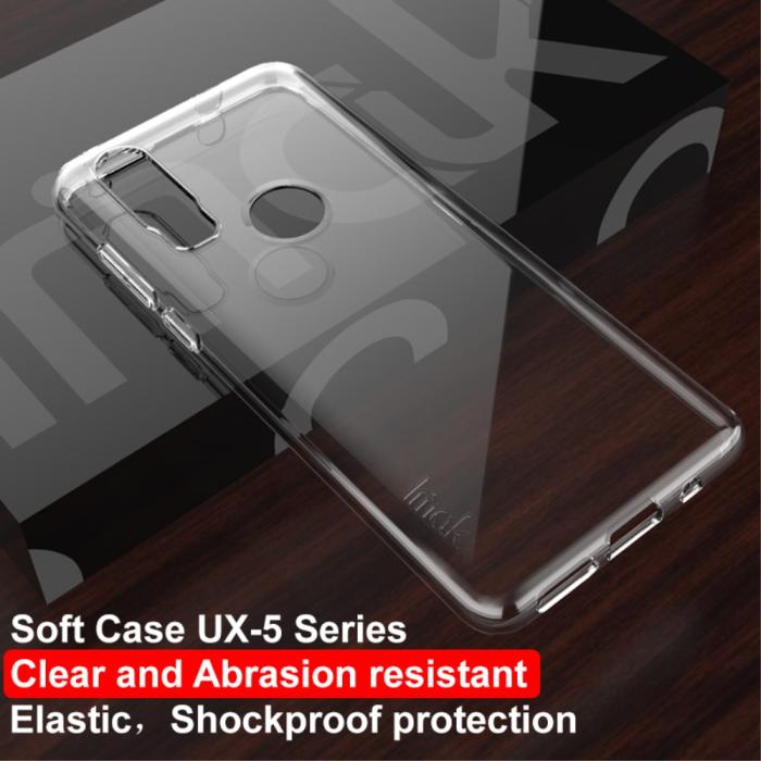 Bild 2, Motorola One Action - IMAK TPU skal - Transparent