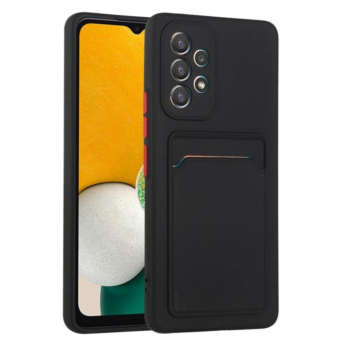 Bild 1, Samsung Galaxy A53 5G Skal TPU Kortfack Svart